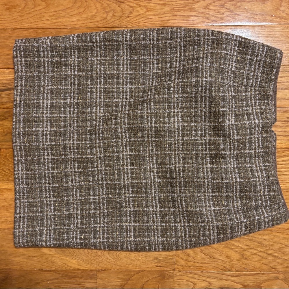 Salvatore Ferragamo Brown Pencil Skirt Knee-length